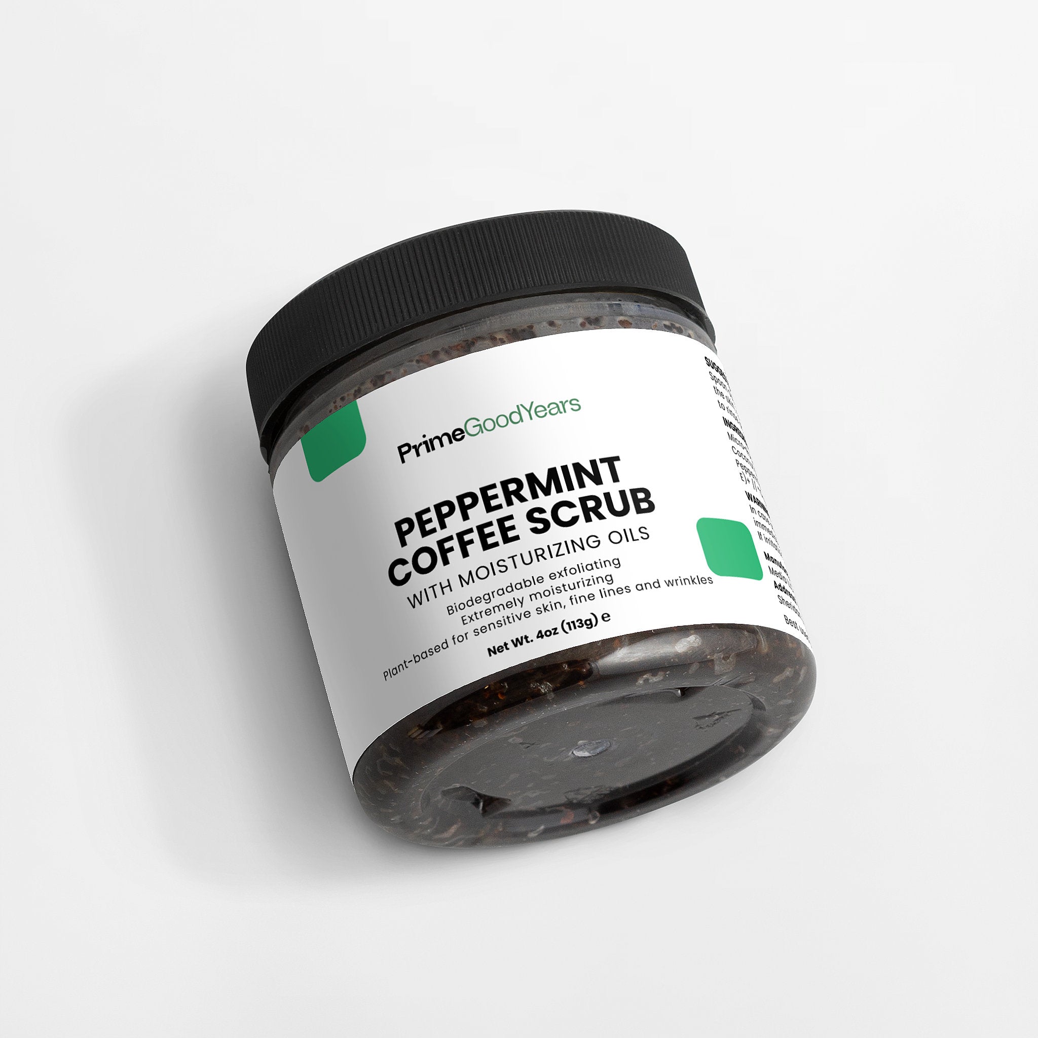Peppermint Coffee Scrub