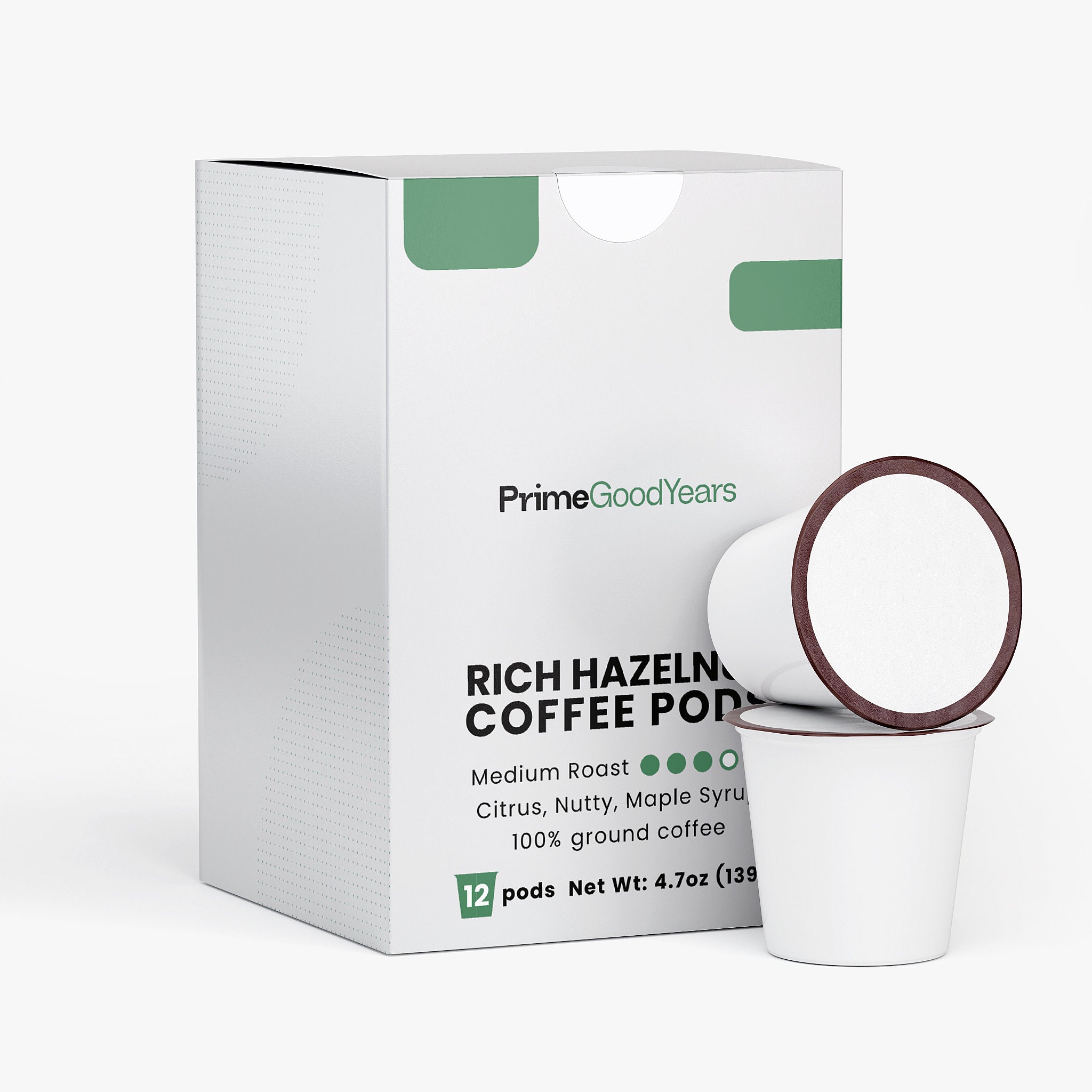 Rich Hazelnut Coffee Pods (Medium Roast)