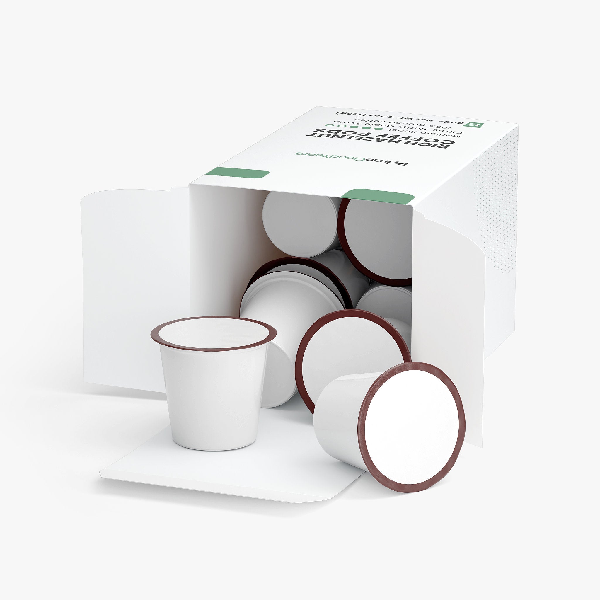 Rich Hazelnut Coffee Pods (Medium Roast)