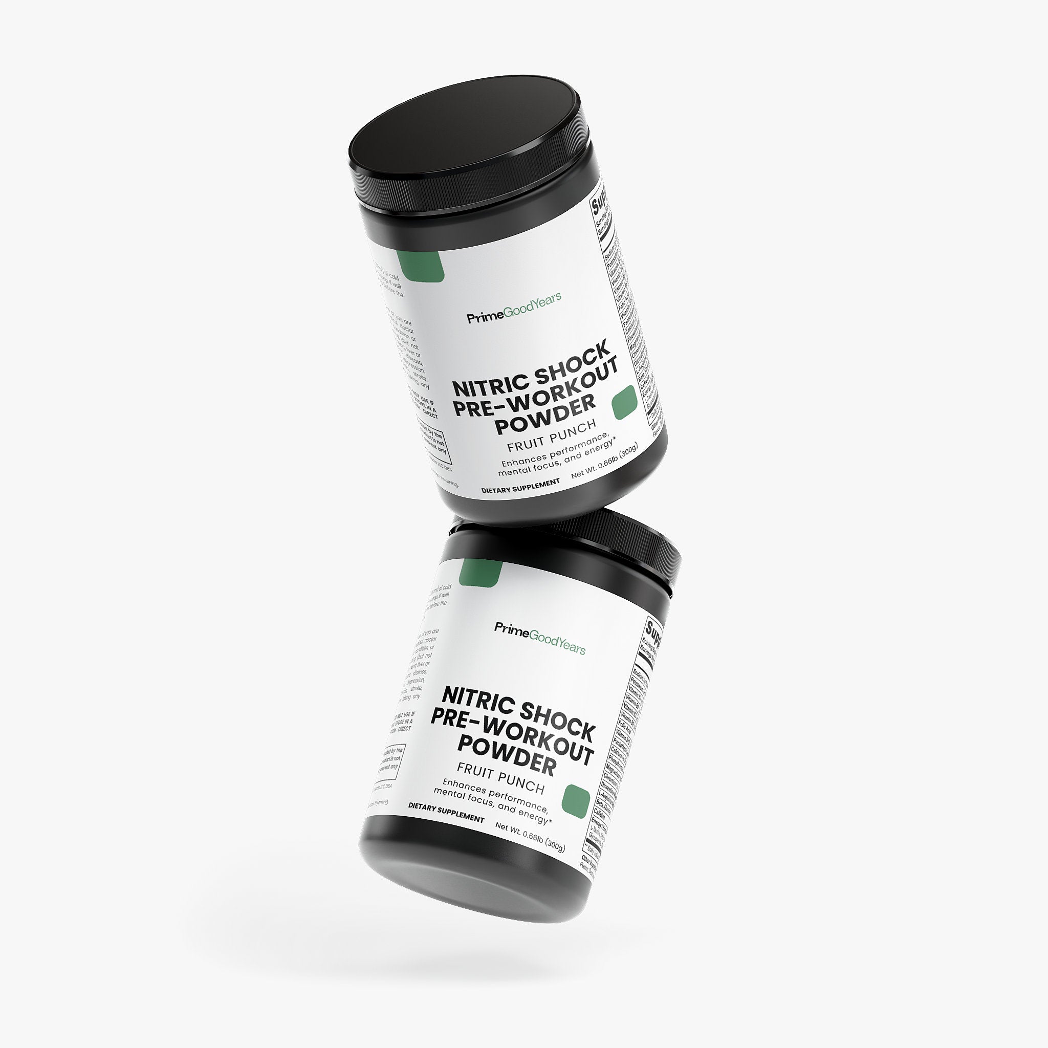 Nitric Shock Pre-Workout Powder (Fruit Punch)