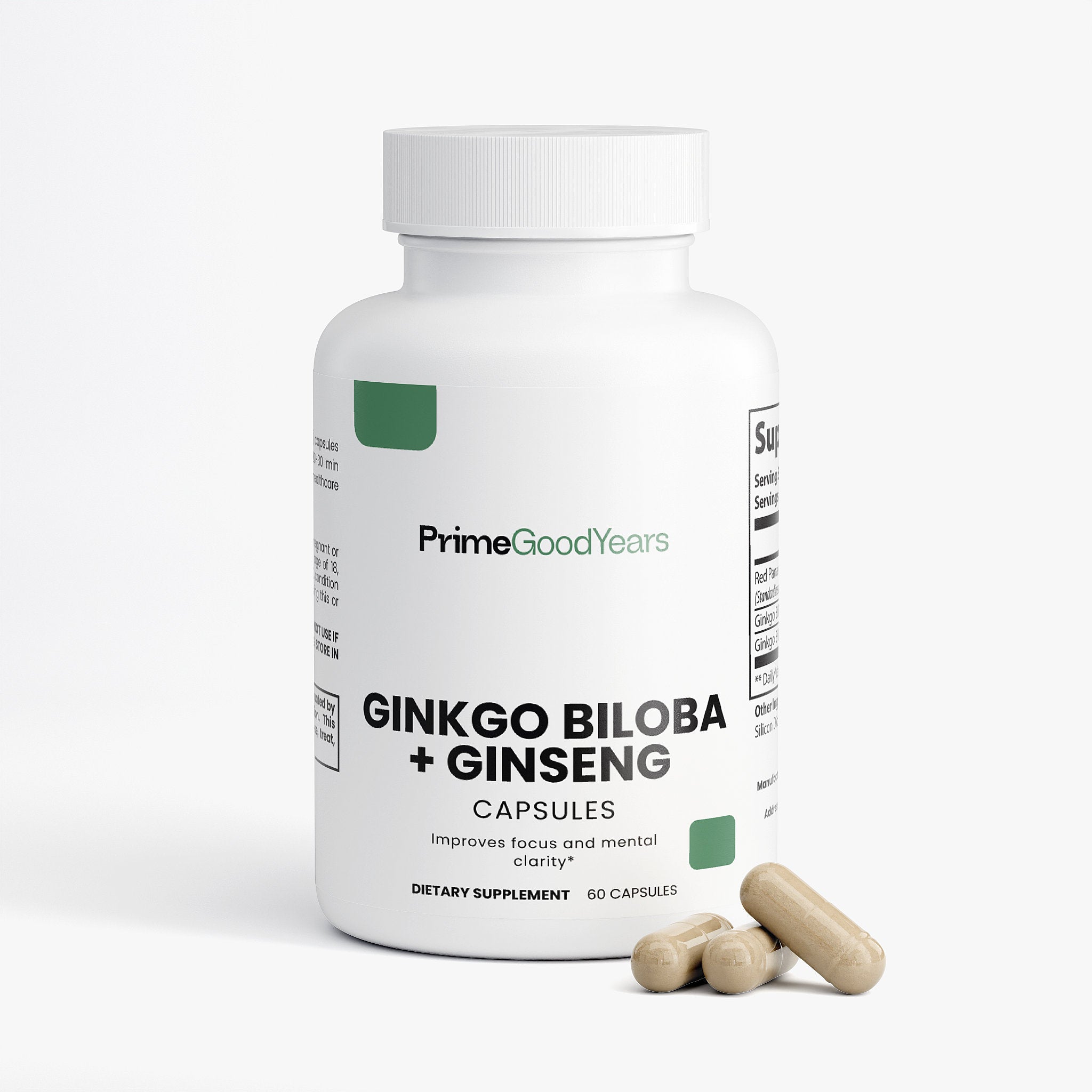 Ginkgo Biloba + Ginseng