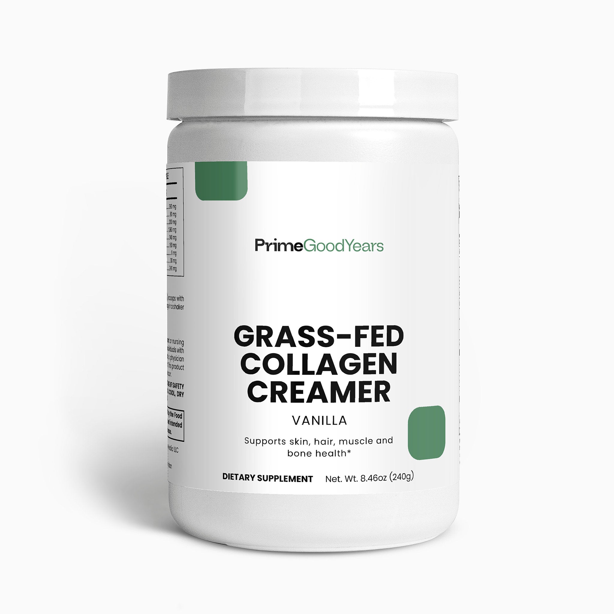 Grass-Fed Collagen Creamer (Vanilla)