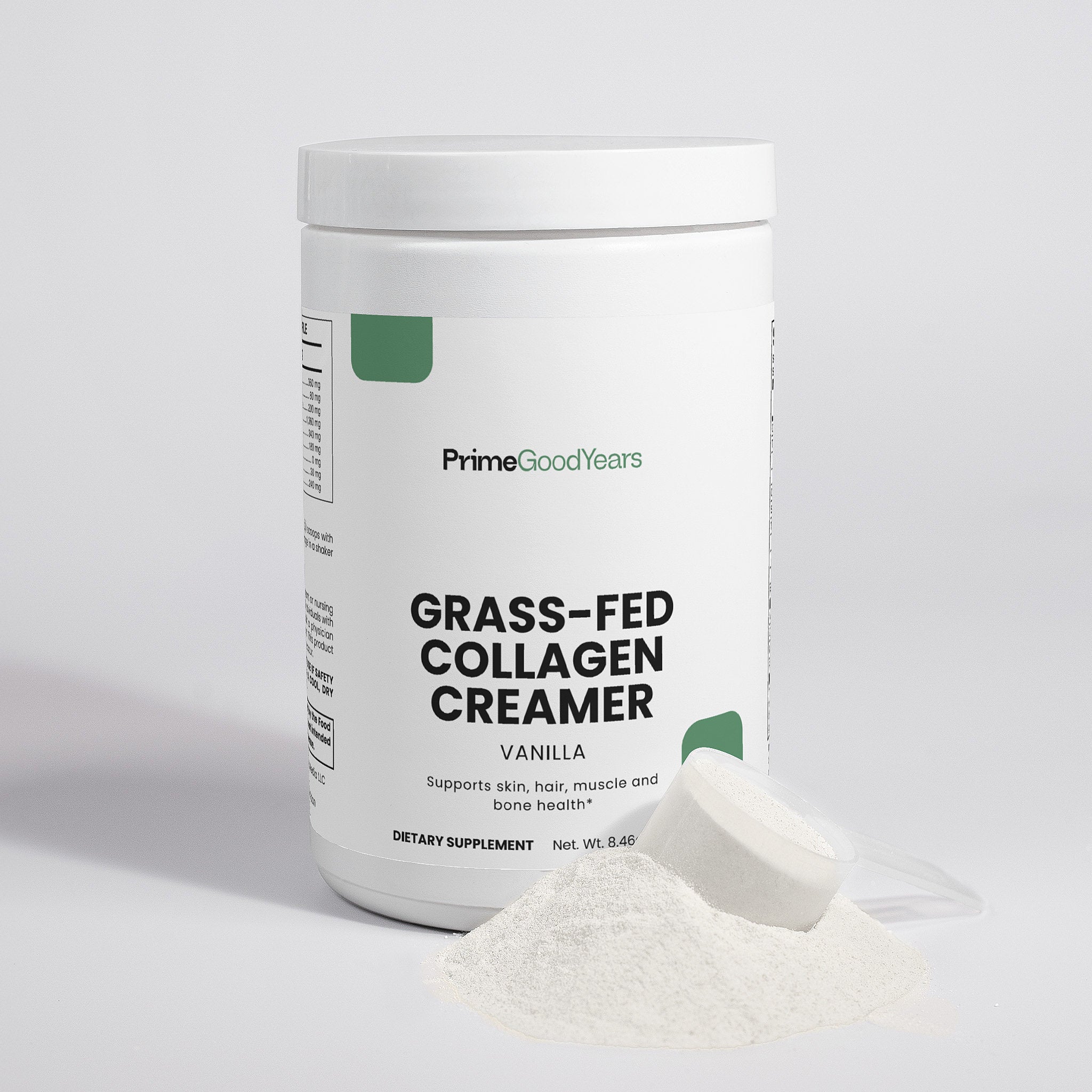 Grass-Fed Collagen Creamer (Vanilla)