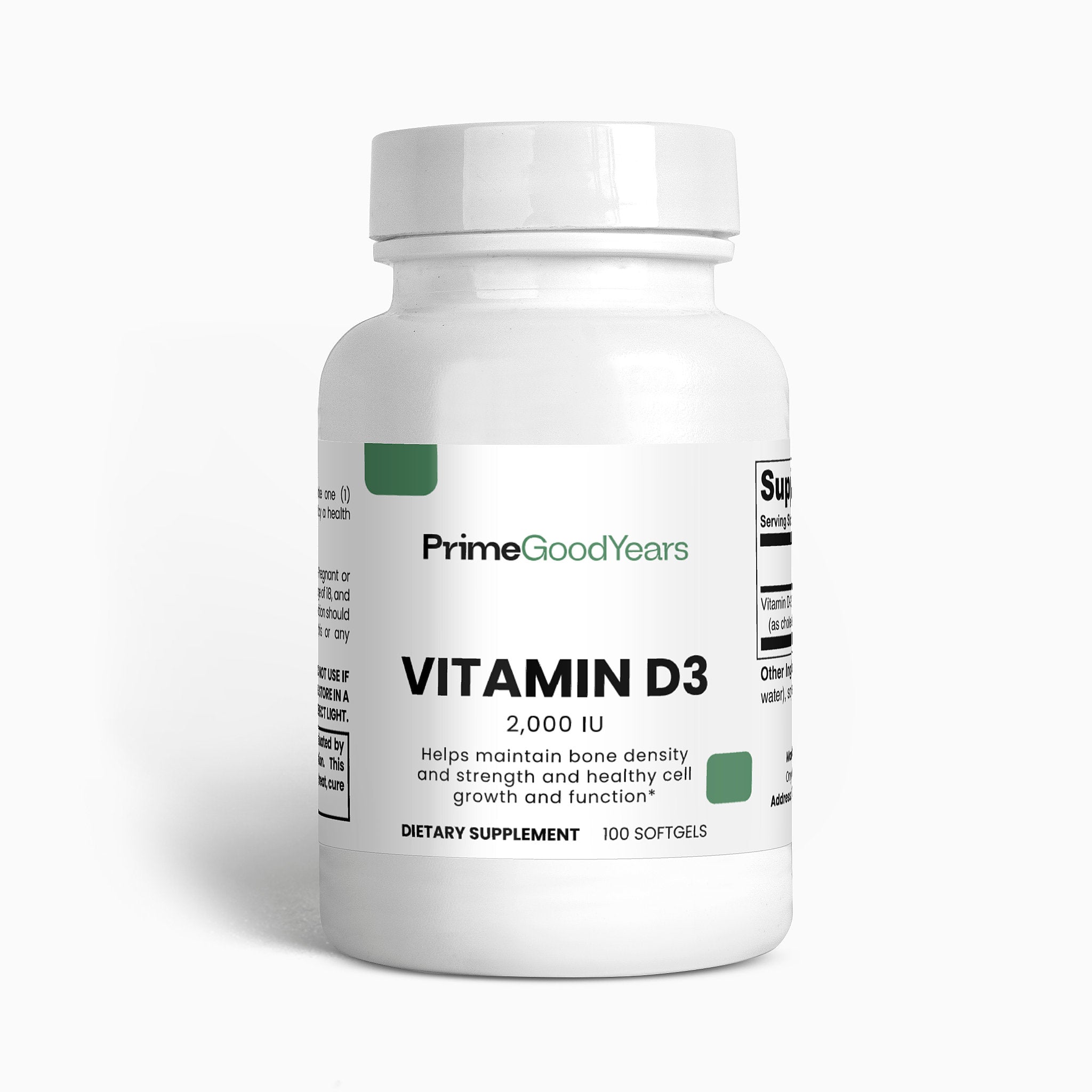 Vitamin D3 2,000 IU