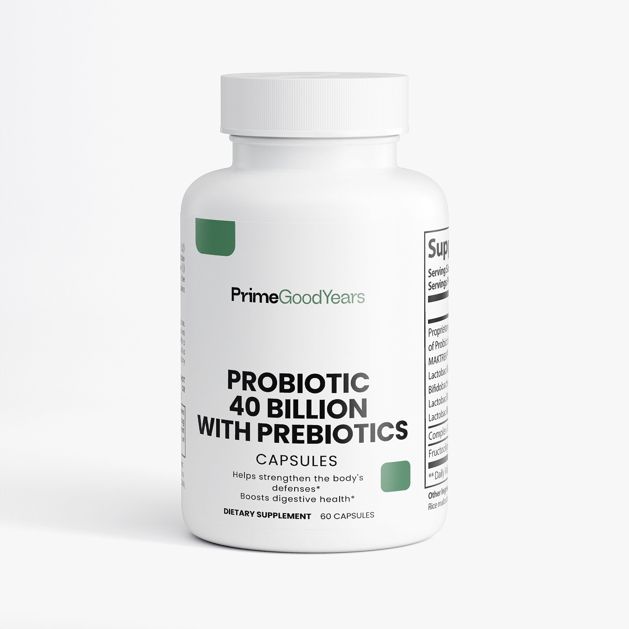 Probiotic 40 Billion with Prebiotics